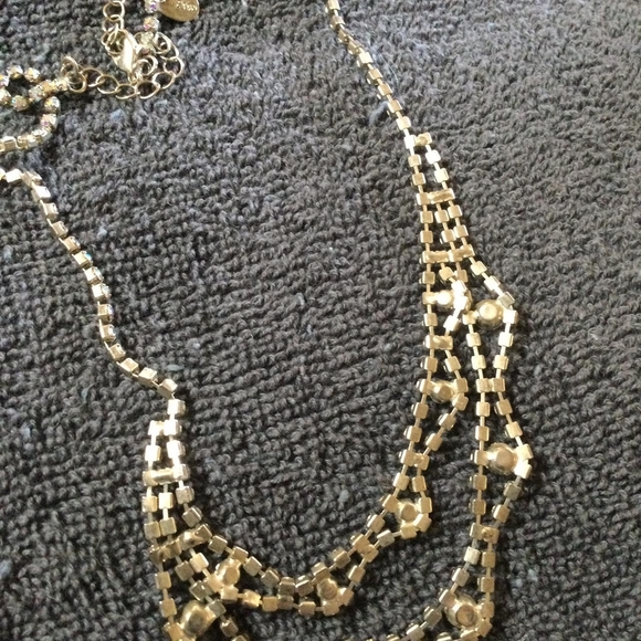 AB Rhinestone Necklace - Picture 3 of 3